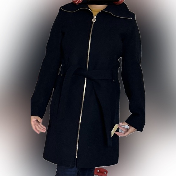 Michael Kors Coat. New with tags. Dark navy blue. - Picture 10 of 12